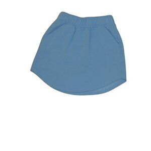 Light Blue Casual Skirt with Pockets – Size Small